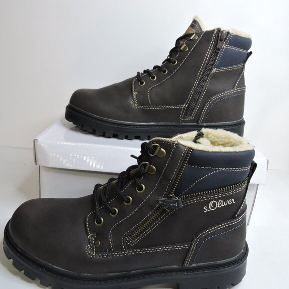 Men's Mid-Top Winter Snow Waterproof boots. brand new. - Picture 1 of 4